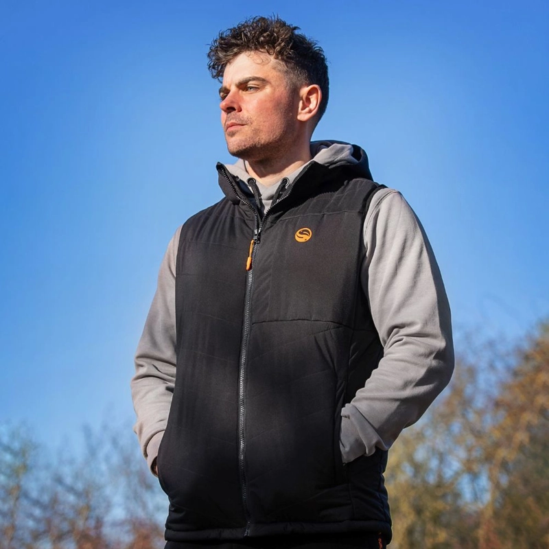 Guru Hybrid Black Gilets